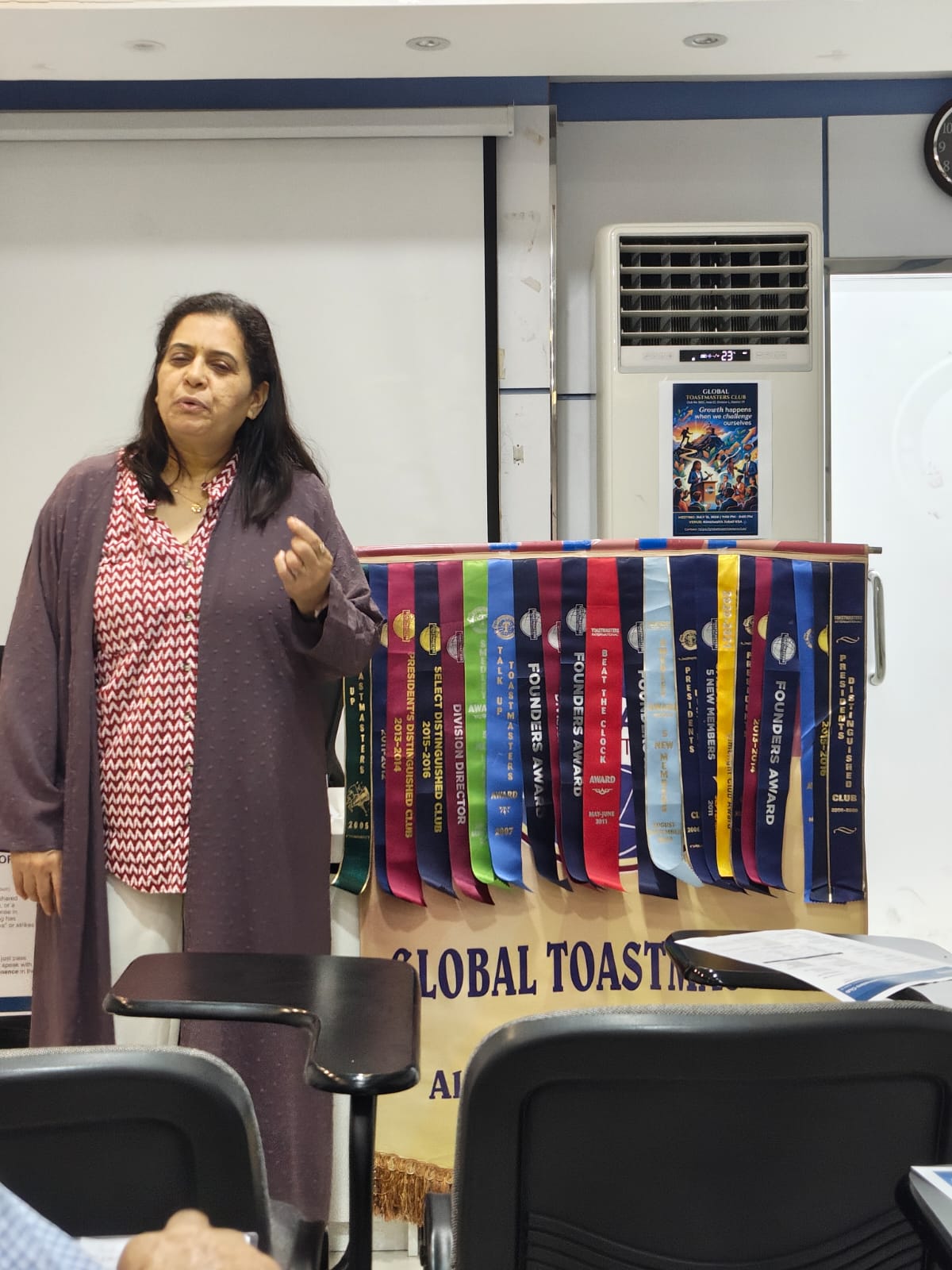 TM Suchita believed that in order to grow, pressure is necessary to push us to the next level