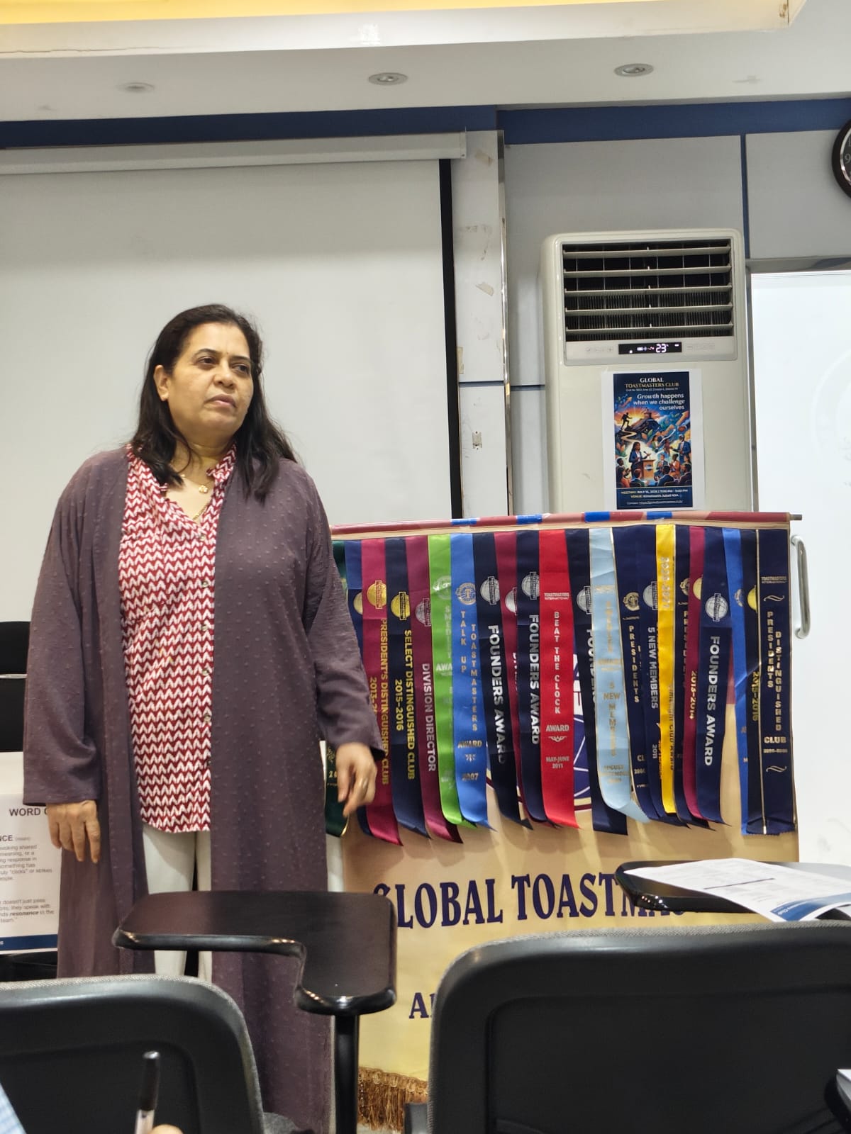 TM Suchita believed that in order to grow, pressure is necessary to push us to the next level