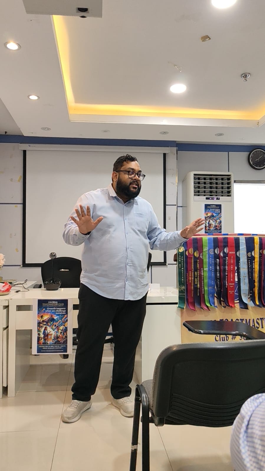 TM Aazim agreed that comfort zone is slowly becoming humanity's biggest challenge and we need to break from this notion for us to grow