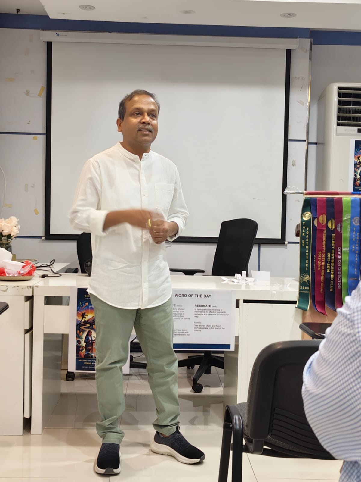 TM Pramod sharing that he is in an extremely difficult stage if compared to a video game as he has a lot of things to juggle in his mind.
