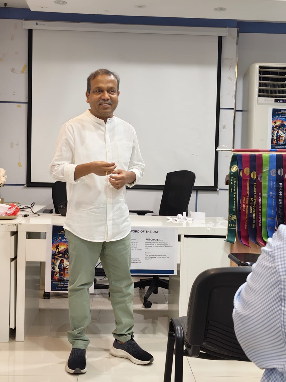 TM Pramod sharing that he is in an extremely difficult stage if compared to a video game as he has a lot of things to juggle in his mind.
