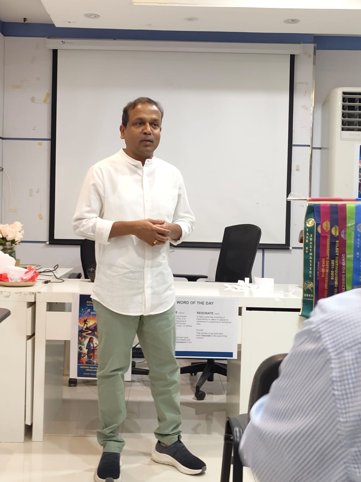 TM Pramod sharing that he is in an extremely difficult stage if compared to a video game as he has a lot of things to juggle in his mind.